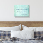 エイブ感動的ラムリンカーン引用文 キャンバスプリント (インサイチュ (寝室))