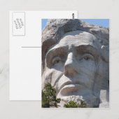 エイブ・リンカーン ポストカード (正面/裏面)