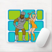 エイプダンスパーティーラートハウス マウスパッド (マウス)