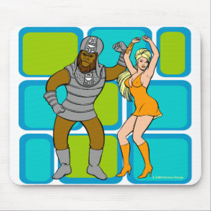 エイプダンスパーティーラートハウス マウスパッド