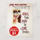 エイプビクトリアンリルフールズデーはがき ポストカード (正面)