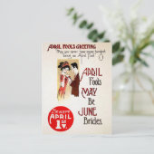 エイプビクトリアンリルフールズデーはがき ポストカード (スタンド正面)