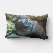 エイプフッド日本の～ゴリラ食べズ ランバークッション (裏面)