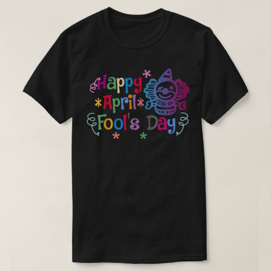 エイプリルおもしろいフールズデイプランクス Tシャツ (デザイン正面)