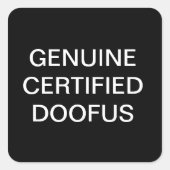 エイプリルおもしろい・フールの日のシール スクエアシール (正面)