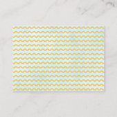 エイプリルシャワーが5月の花の本を持ってベビー エンクロージャーカード (裏面)