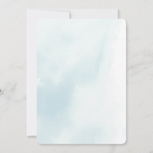 エイプリルシャワーが5月の花を郵送でシャワー 招待状 (裏面)