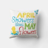 エイプリルシャワーで5月の花を持ってくる クッション (裏面)