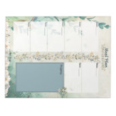 エイプリルシャワーズ 7日間食事プランナー ノートパッド (正面)