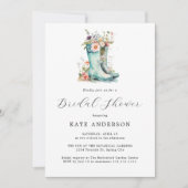 エイプリルシャワーブライダルシャワーフローラ園 招待状 (正面)