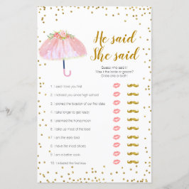 エイプリルシャワー彼は彼女はゲームカードを言った