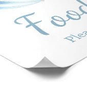 エイプリルシャワー持ち帰り5花赤ちゃんシャワー食品 ポスター (角)