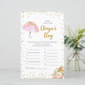 エイプリルシャワー推測おむつバッグ (スタンド正面)