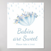 エイプリルシャワー5月の花を持ってベビーは甘い ポスター (正面)