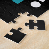 エイプリルシャワー5月の花感動的引用文 ジグソーパズル (側面)