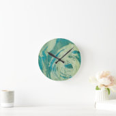 エイプリルシャワーII ラウンド壁時計 (ホーム)