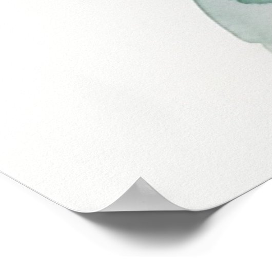 エイプリルデイジー誕生花 ポスター (角)