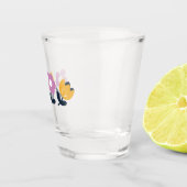 エイプリルハグとウェットノーズ – フローラ部分 ショットグラス (右)