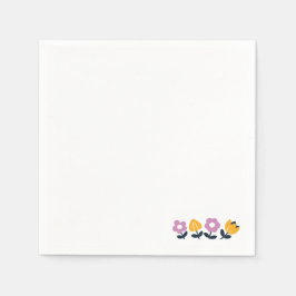 エイプリルハグとウェットノーズ – フローラ部分 スタンダードカクテルナプキン