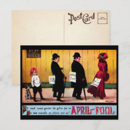 エイプリルビクトリアンフールはがき ポストカード