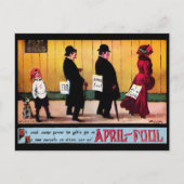 エイプリルビクトリアンフールはがき ポストカード (正面)