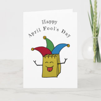 エイプリルフールのカレンダー カード