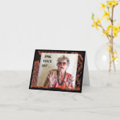 エイプリルフールの日がキャンセル カード (黄色い花)