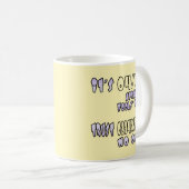 エイプリルフールの日だ コーヒーマグカップ (正面右)