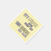 エイプリルフールの日だ スタンダードカクテルナプキン (角)