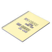 エイプリルフールの日だ ノートブック (左側)