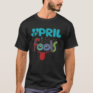 エイプリルフールの日4月1日いたずらヴィンテージ Tシャツ