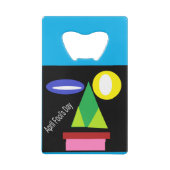 エイプリルフールの日 クレジットカード栓抜き (裏面)