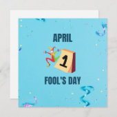 エイプリルフールの日 シーズンカード (正面/裏面)