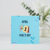 エイプリルフールの日 シーズンカード (スタンド正面)