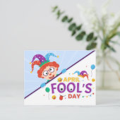 エイプリルフールの日 シーズンポストカード (スタンド正面)