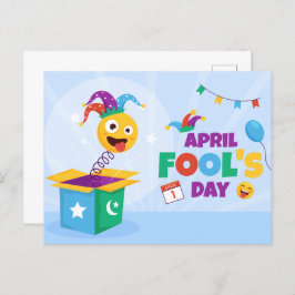 エイプリルフールの日 シーズンポストカード