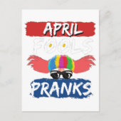 エイプリルフールの日。 シーズンポストカード (正面)