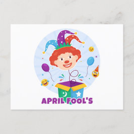 エイプリルフールの日 シーズンポストカード