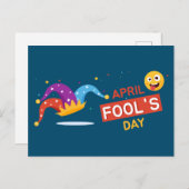 エイプリルフールの日 シーズンポストカード (正面/裏面)