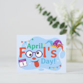 エイプリルフールの日 シーズンポストカード (スタンド正面)