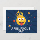 エイプリルフールの日 シーズンポストカード (正面/裏面)