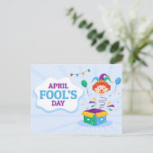 エイプリルフールの日 シーズンポストカード (スタンド正面)