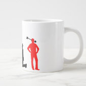 エイプリルフールの日 ジャンボコーヒーマグカップ (右)