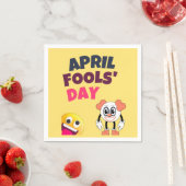 エイプリルフールの日 スタンダードカクテルナプキン (インサイチュ)