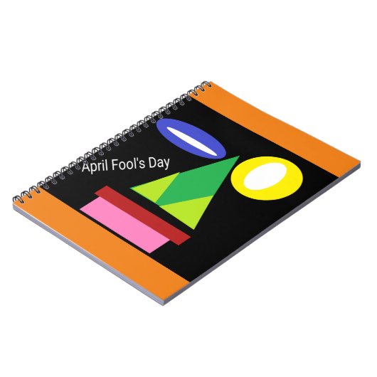 エイプリルフールの日 ノートブック (左側)