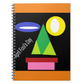 エイプリルフールの日 ノートブック (正面)