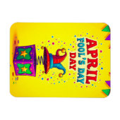 エイプリルフールの日 マグネット (横)