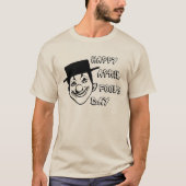 エイプリルフールの誕生日おめでとう Tシャツ (正面)