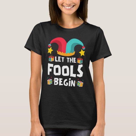エイプリルフールを始めよう Tシャツ (正面)