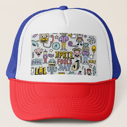 エイプリルフールカラフル：ドードルセット。 キャップ (正面)